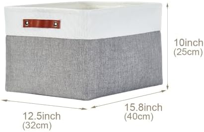 DECOMOMO Storage Bins, Extra Large Fabric Storage Baskets - Image 5