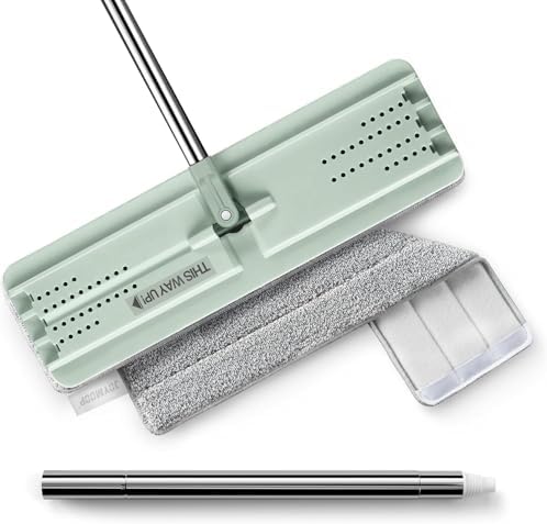 JOYMOOP Flat Mop Replacement Set, Microfiber Cleaning Head by JOYMOOP