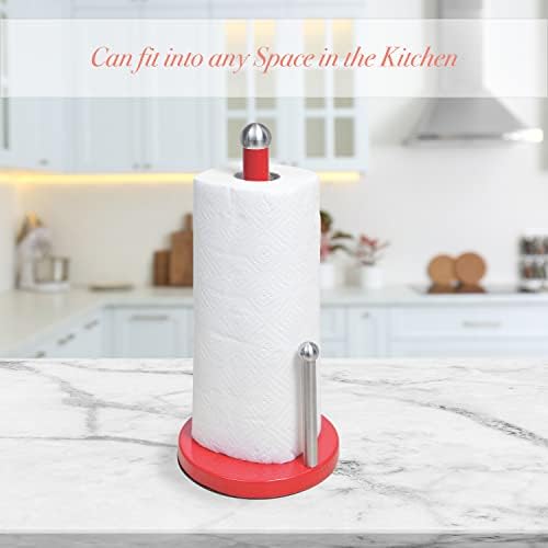 Kitchen Details Paper Towel Holder in Red - Image 3