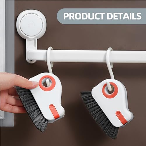 2 in 1 Groove Cleaning Brush, Grout Cleaner Tool & Multifunction Window Track - Image 4