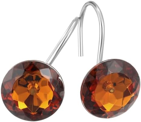 Brown Diamond Crystal Bling Shower Curtain Hooks Rings by MitoVilla