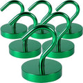 Neosmuk Magnetic Hooks Large Opening, 80lb+ Cruise Hooks, 6 Pack by Neosmuk