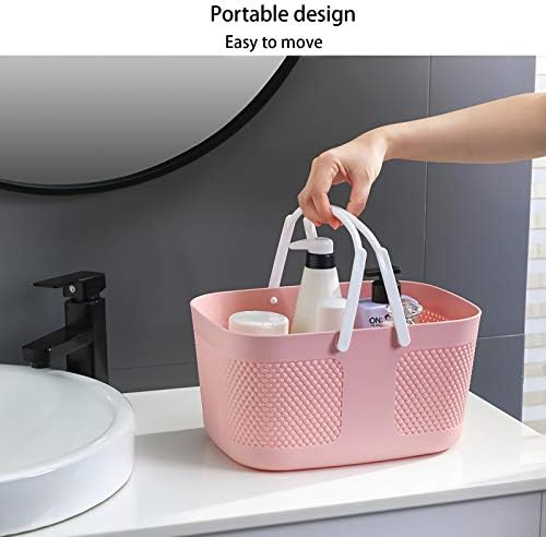 rejomiik Portable Plastic Shower Caddy Basket Organizer - Image 2