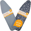 SAVUK Ironing Board Cover and Pad Dual Side X2 Lifetime Double Using Heavy Duty by SAVUK