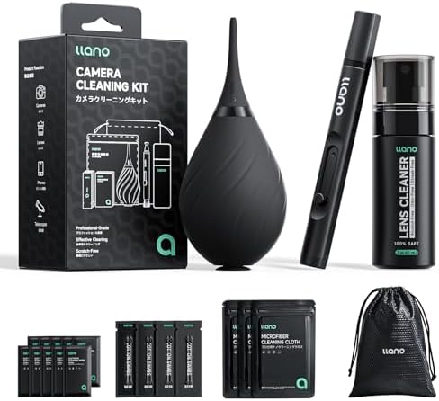 llano Camera Cleaning Kit, 25-in-1 DSLR Mirrorless Camera Lens Cleaner Kit by TheHorizonofPossibility