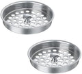 2 Pcs Commercial Garbage Disposal Cover, Kitchen Sink Drain Basket Strainer by Sepaitek