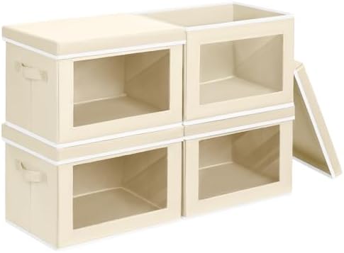 Homsorout Storage Bins with Lids by Homsorout