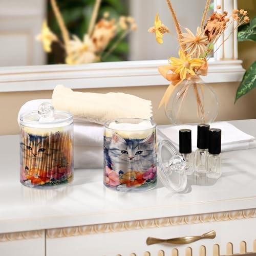 2 Pack Qtip Holder Dispenser - Image 6