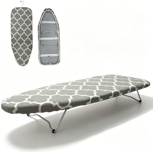 Tabletop Ironing Board with Heat Resistant Cover and Pad by Unknown
