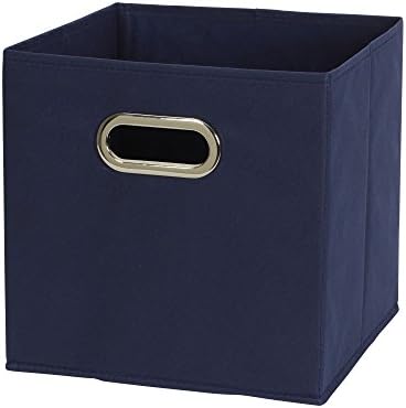 Household Essentials Fabric Storage Bins 6 Piece Set, Strong Poly-Woven Fabric - Image 3