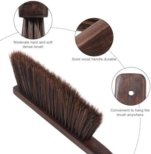 Heavy-Duty Metal Dust Pan and Brush Set-Handheld Angled DustPan and Broom - Image 5