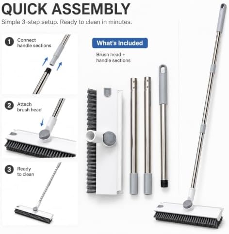 ROOM127 3-in-1 Floor Scrub Brush - Image 3
