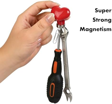 4 Pack Colorful Ceramic Magnetic Hooks - Image 3