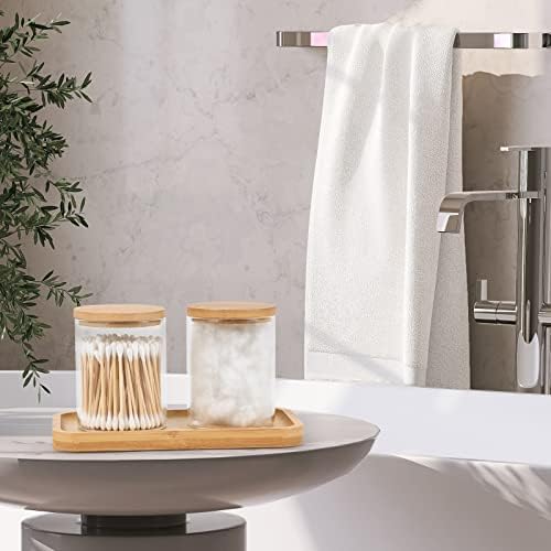 BKYFPQ Glass Qtip Holder Dispenser - Image 3