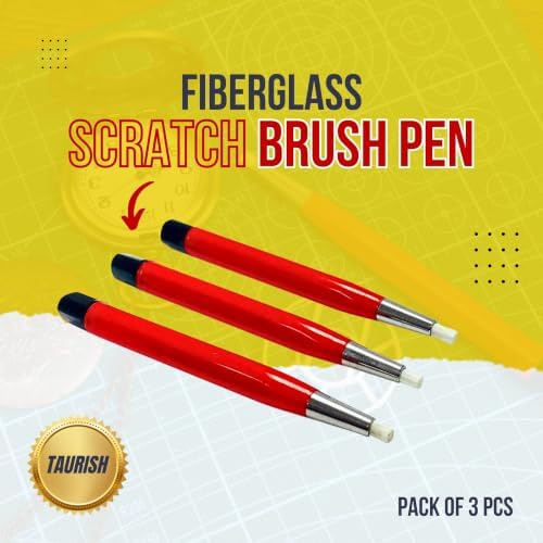 Fiberglass Scratch Brush Pens 6 Pack - Image 2