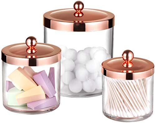 SheeChung 3 Pack Large Plastic Apothecary Jars by SheeChung