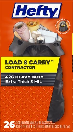 Hefty Heavy Duty Trash Bags, Large | 42 Gallon | - Image 11