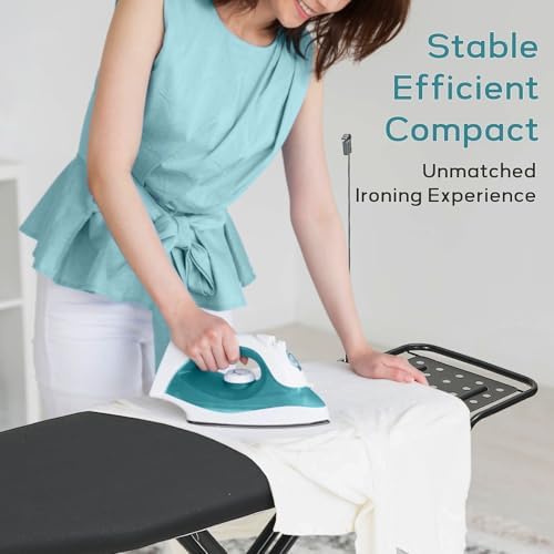 Ironing Board 48x15 in, RAINHOL Black Large Full Size Iron Board - Image 6