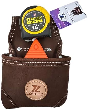 Zeluga Suede Leather Nail Pouch - Image 4