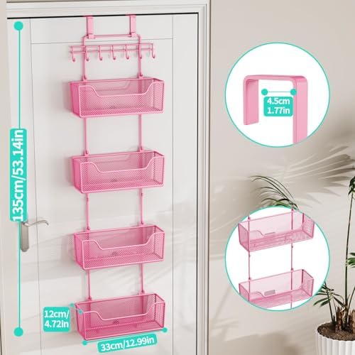 HapiRm Over Door Organizer Storage - Image 3