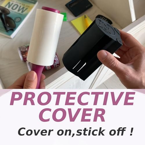 Lint Rollers for Pet Hair Extra Sticky | Protective Covers | Mega 600 Sheets - Image 2