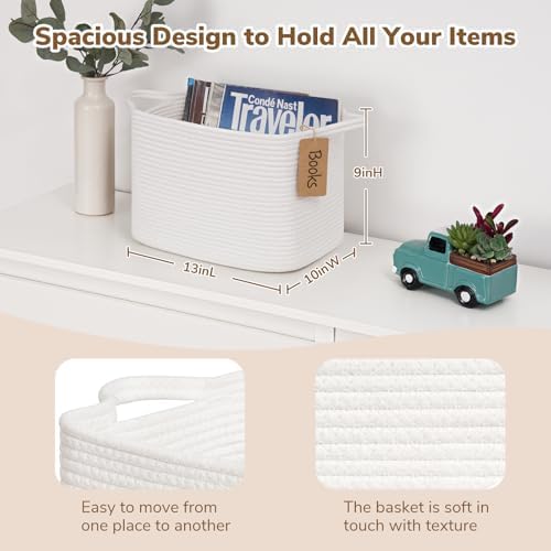 Goodpick Woven Rope Storage Basket - Image 3