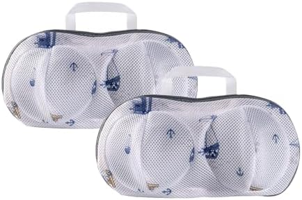 2Pcs Bra Mesh Laundry Bags for Delicates by Unknown
