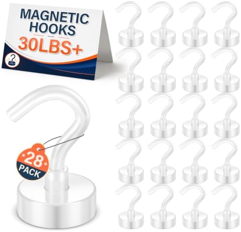 FINDMAG 30LB+ Magnetic Hooks by FINDMAG