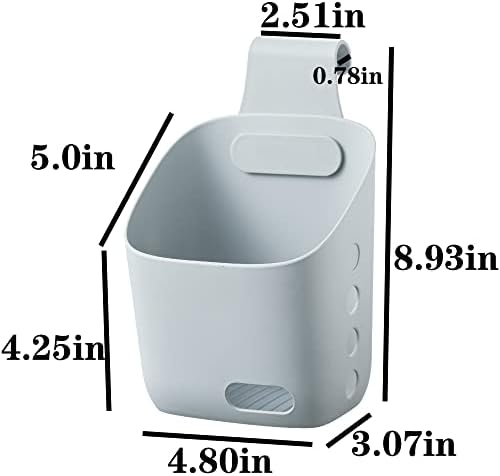 LeleCAT Plastic Hanging Basket Kitchen Storage organizer, Basket - Image 2