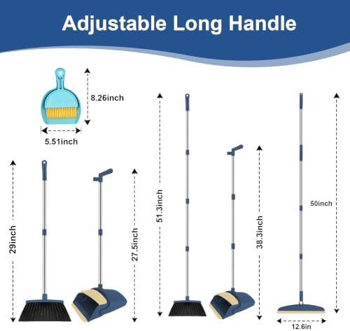 Broom and Dustpan Combo Set - Image 3