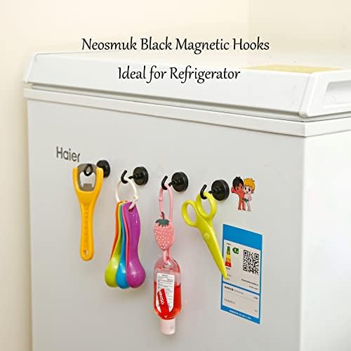 Neosmuk Magnetic Hooks for Cruise Cabins, 85lb Heavy Duty, 4 Pack - Image 3