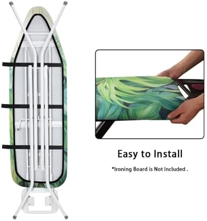 Flashideas Palm Leaf Ironing Board Standard Size Ironing Board Cover and Pad - Image 5