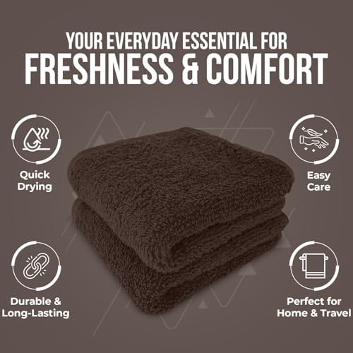 DAN RIVER 24 Pack Cotton Wash Cloths Set - Image 5