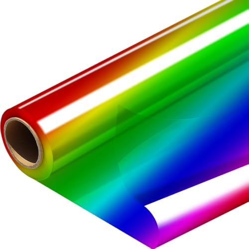 PerkHomy Clear Cellophane Wrap Roll 16" 3 Mil Thick Cellophane by PerkHomy