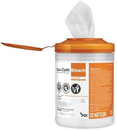 Sani-Cloth Bleach Disposable Wipe - Image 4