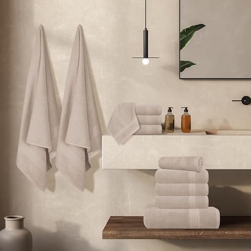 GLAMBURG Ultra Soft 24-Piece Towel Set - Image 6