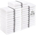 Homaxy 100% Ring Spun Cotton Kitchen Towels 24 Pack by Homaxy