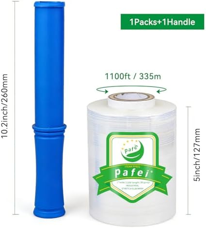 Stretch/Shrink Wrap Roll 5 inch 1100ft - Image 2