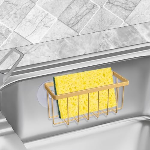 SHFKS Sponge Holder for Kitchen Sink, Kitchen Sink Caddy - Image 4