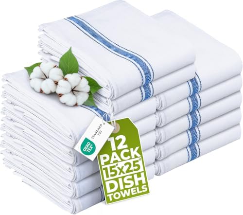 Utopia Towels Blue Dish Towels 100% Ring Spun Cotton by Unknown