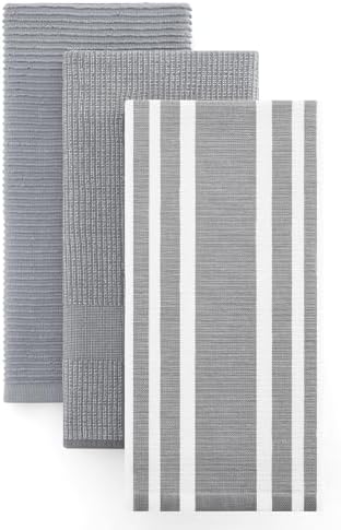 Homaxy Cotton 380 GSM Premium Kitchen Towels, 3 Pack by Homaxy