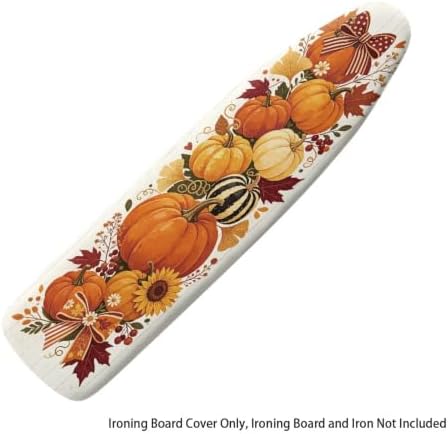 Flashideas Orange Thanksgiving Pumpkin Ironing Board Cover and Pad Standard - Image 6