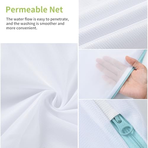 OTraki 2Pcs Small Mesh Laundry Bags 10x12 Inch, Don't Drying - Image 4