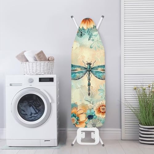 Dragonfly Ironing Board Cover and Pad 15x54 Inch Standard Ironing Board Cover - Image 4