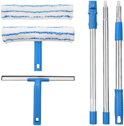 Mitclear Window Cleaner Tool, Long Handle 57'', Clean Widows Car Windshield by Mitclear