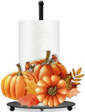 MorningRo Fall Paper Towel Holder Pumpkin Countertop Kitchen Decor and by MorningRo