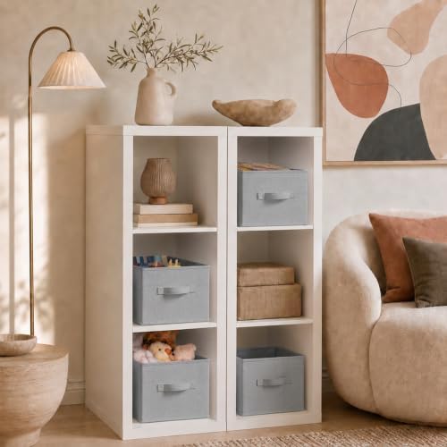 3-Pack Closet Storage Bins, Foldable Fabric Storage Baskets - Image 3