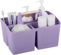 rejomiik Plastic Shower Caddy, Portable Shower Basket by rejomiik
