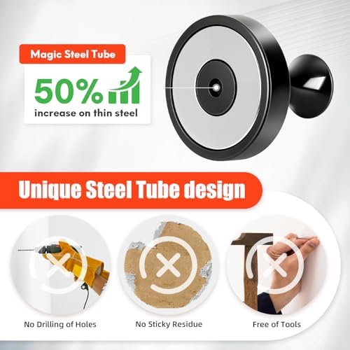 Neosmuk Magnetic Hooks Steel Tube Design - Image 3