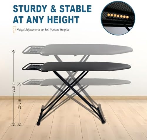 Ironing Board Full Size, Heat Resistant Cover Iron Board - Image 2